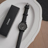 College Style Women's Alloy Case Ordinary Glass Mirror Quartz Digital Scale Retro Artistic Leisure Watch