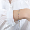 Colored Glaze Craft Titanium Steel Necklace Bracelet Suit Electroplated O Chain Fashion Geometric Unisex