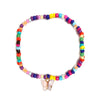 Colorful Beaded Anklets For Women Summer Bohemian Butterfly Rice Bead Foot Accessories Alloy Geometry Style