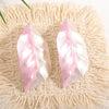 Colorful Floral Leaf Stud Earrings For Women Fashion Plated Iron Flower Jewelry With Stainless Steel Posts Wholesale