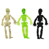 Colorful Plastic Skull And Ghost Trick Ring Doll Toy For Children Halloween Novelty Toy