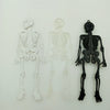 Colorful Plastic Skull And Ghost Trick Ring Doll Toy For Children Halloween Novelty Toy