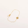 Constellation Bracelet Titanium Steel Furnace Vacuum Electroplated 18K True Gold With Diamonds
