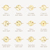 Constellation Bracelet Titanium Steel Furnace Vacuum Electroplated 18K True Gold With Diamonds