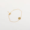 Constellation Bracelet Titanium Steel Furnace Vacuum Electroplated 18K True Gold With Diamonds