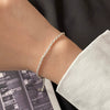 Cool Twist Women's S925 Sterling Silver Woven Hemp Rope Geometric U Shaped Electroplated Gold Bracelet