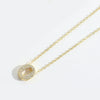 Copper 14K Gold Plated Vintage Style Simple Style Commute Inlay Letter Zircon Pendant Necklace