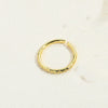 Copper 14K Gold Plated Vintage Style Simple Style Commute Inlay Round Fish Zircon Open Rings