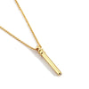 Copper 18K Gold Plated Simple Style Classic Style Plating Inlay Solid Color Zircon Pendant Necklace