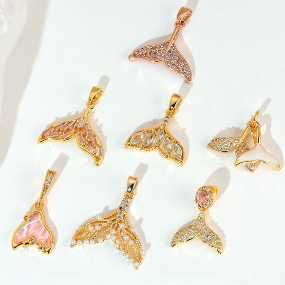 Copper Animal Zodiac Shape Minimalist Diamond Pendant Necklace And Earrings Accessories