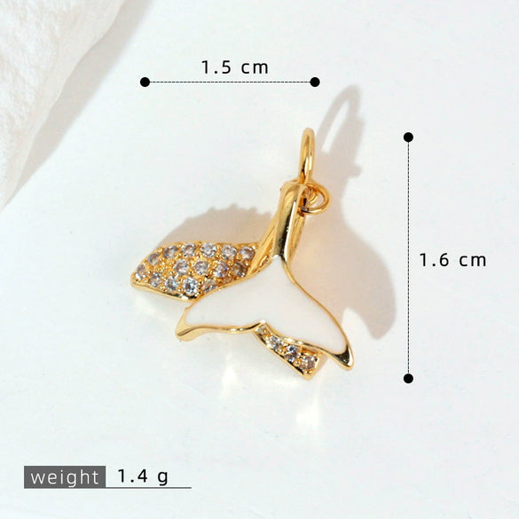 Copper Animal Zodiac Shape Minimalist Diamond Pendant Necklace And Earrings Accessories