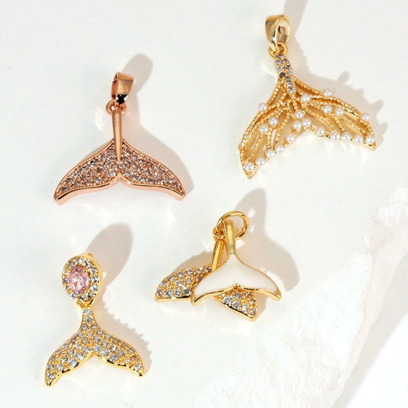 Copper Animal Zodiac Shape Minimalist Diamond Pendant Necklace And Earrings Accessories
