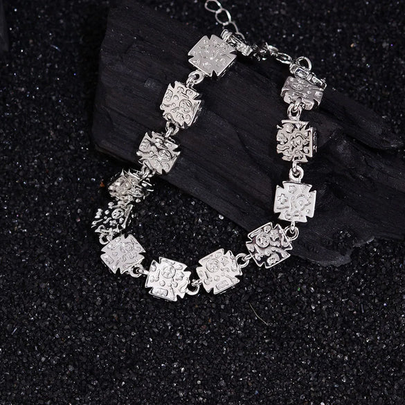 Copper Basic Modern Style Classic Style Square Bracelets Necklace