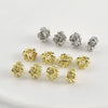 Copper Beads Electroplated Jewelry Material For Necklace Bracelet Diy
