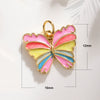 Copper Bee Butterfly Dragonfly Owl Dripping Oil Style Necklace Pendant Diy Accessories With Zircon Abalone Shellfish White Shellfish