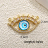 Copper Blue Eyes And Devil's Eye Inlay Jewelry Pendant And Bracelet Set