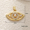 Copper Blue Eyes And Devil's Eye Inlay Jewelry Pendant And Bracelet Set
