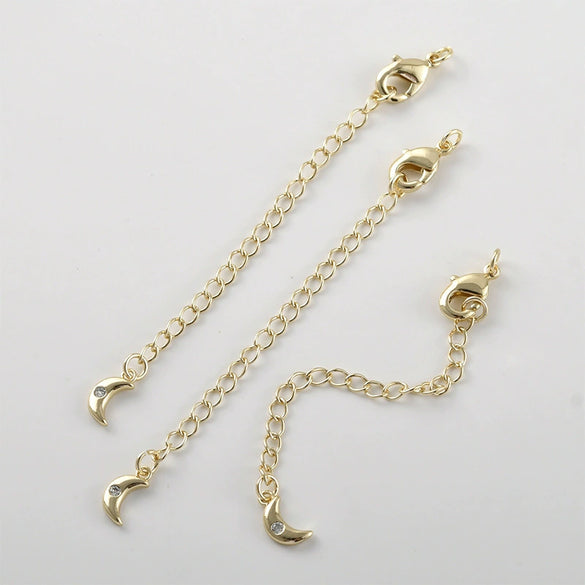 Copper Butterfly Starburst Lobster Clasp Tail Chain Long Chain Jewelry Accessories 14K Gold Electroplated