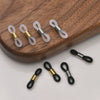 Copper Chain Ring Connection Buckle Accessories Electroplating 18K Real Gold Color Retaining Diy