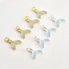 Copper Dripping Oil Fishtail Pendant Jewelry Accessories Material