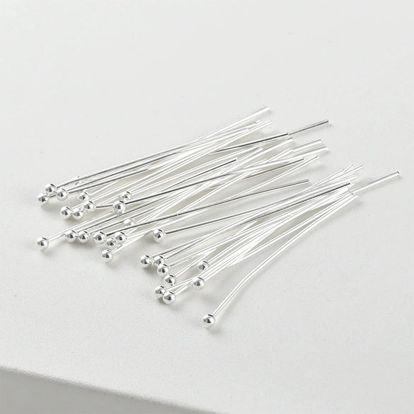 Copper Electroplated Ball Needle Handmade Earrings Material For Beaded Jewelry Accessories