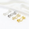 Copper Electroplated Bead Buckle For Diy Bracelet And Necklace