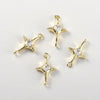 Copper Electroplated Colorpreserving Zirconium Double Hanging Star Pendant Jewelry Accessories Bracelet Necklace Earrings
