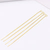 Copper Electroplated Gold Earrings Accessories