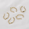 Copper Electroplated Hand Made Ear Bone Clip Accessories For Non Pierced Ears