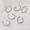 Copper Electroplated Hand Made Ear Bone Clip Accessories For Non Pierced Ears