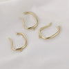 Copper Electroplated Hand Made Ear Bone Clip Accessories For Non Pierced Ears