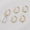 Copper Electroplated Hand Made Ear Bone Clip Accessories For Non Pierced Ears