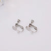 Copper Electroplated Handmade Ear Clip With Hanging Ring Jewelry Accessories