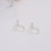 Copper Electroplated Handmade Ear Clip With Hanging Ring Jewelry Accessories