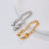 Copper Electroplated Lobster Buckle Love Tail Chain Bracelet Extension Chain With Fivepointed Star Diy Handmade Accessories