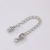 Copper Electroplated Lobster Buckle Love Tail Chain Bracelet Extension Chain With Fivepointed Star Diy Handmade Accessories
