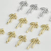 Copper Electroplated Long Bow Diamond Pendant Jewelry Accessories
