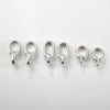 Copper Electroplated Oval Lobster Clasp Spring Buckle For Necklace And Bracelet Connection