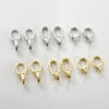 Copper Electroplated Oval Lobster Clasp Spring Buckle For Necklace And Bracelet Connection