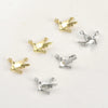 Copper Electroplated Pocket Color Zirconium Peace Pigeon Small Bird Pendant Jewelry Accessories