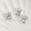 Copper Electroplated Retro Cross Star Long Square Pendant Jewelry Accessories For Diy Bracelet Necklace Earrings