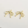 Copper Electroplated Versatile Fat Bow Long Pendant Handmade Jewelry Accessories