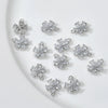 Copper Electroplated Zircon Daisy Flower Pendant Bracelet Necklace Accessories