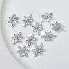 Copper Electroplated Zircon Daisy Flower Pendant Bracelet Necklace Accessories