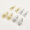 Copper Eyes Palm Pendant Electroplated Jewelry Accessories Material For Diy Bracelet Necklace Earring