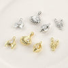 Copper Fishtail Conch Shell Pendant Electroplated Jewelry Accessories For Diy Bracelet Necklace Earring