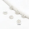 Copper Flower Holder Bracelet Accessories Electroplated Micropaved Zircon Beading Material
