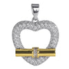 Copper Geometric Heart Fashion Jewelry Accessories With Electroplating For Women