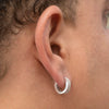 Copper Geometric Personality Micro Inlay Zircon Earrings