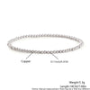 Copper Geometric Round Bead Stacking Elastic Bracelets For Women Purely Handmade Minimalist Jewelry